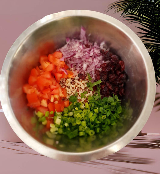 Brown Rice & Quinoa Salad - Ginja B